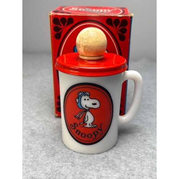 Vintage Avon Flying Ace Snoopy Mug & Soap Set 1969 - Picture 3 of 10